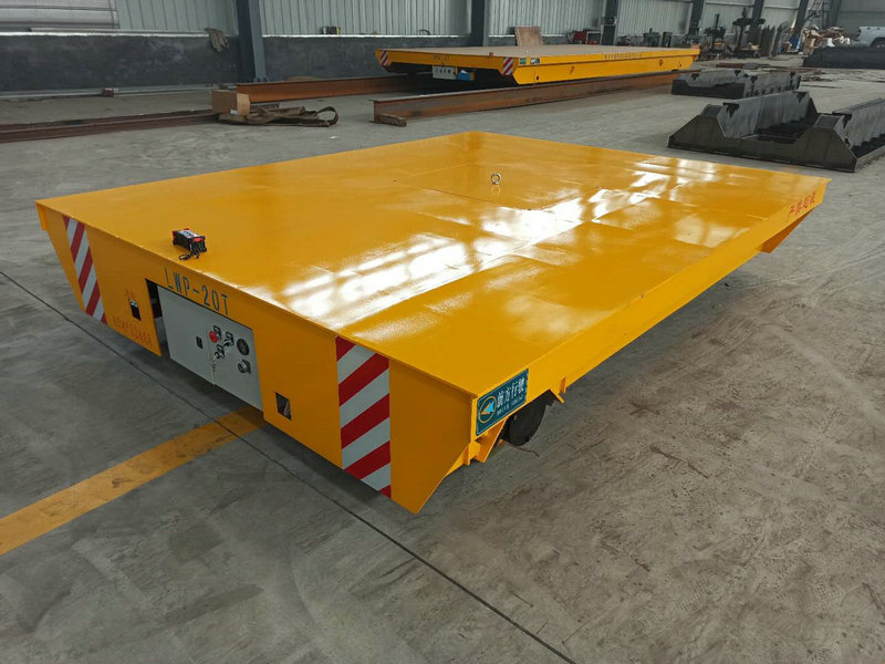 Elektrisk Tunga 20 Ton Flat Bed Trolley