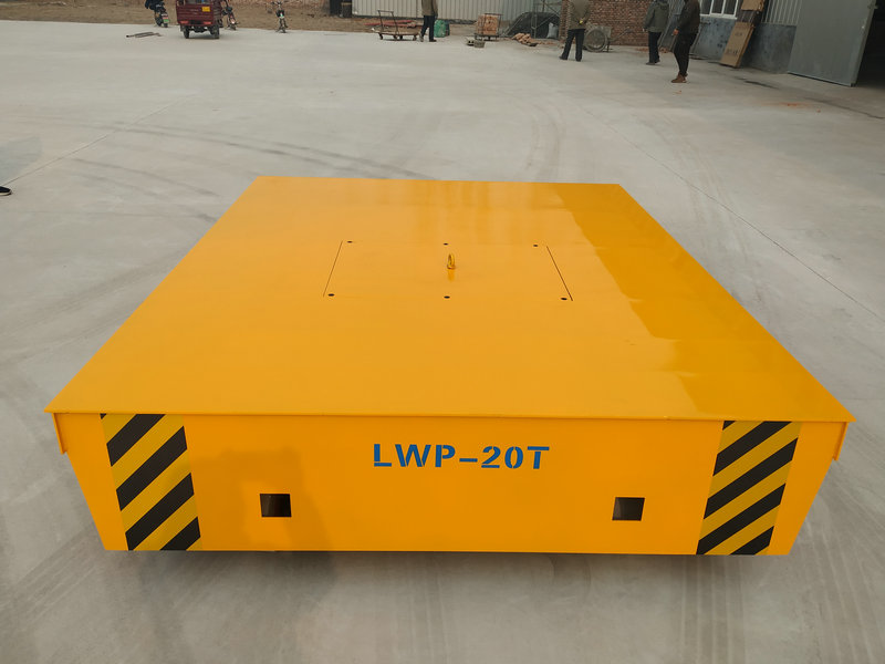 Elektrisk Tunga 20 Ton Flat Bed Trolley