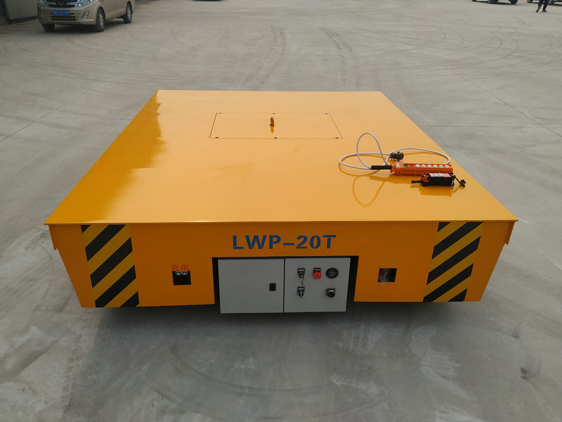 Elektrisk Tunga 20 Ton Flat Bed Trolley