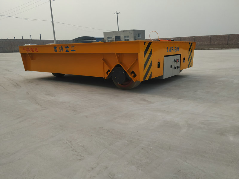 Elektrisk Tunga 20 Ton Flat Bed Trolley