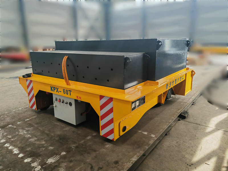 60 Tons verkstad Rail Electric Transfer Cart