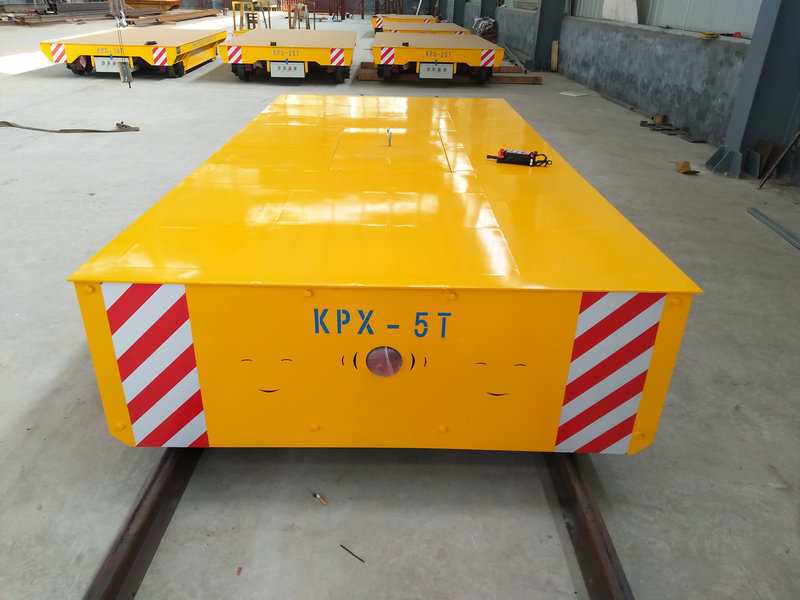 5 Tons Battery Rail Material Transfer Traktorvagn