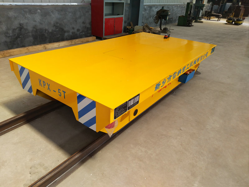 Stålrör 5 Tons Batteri Rail Transfer Trolley