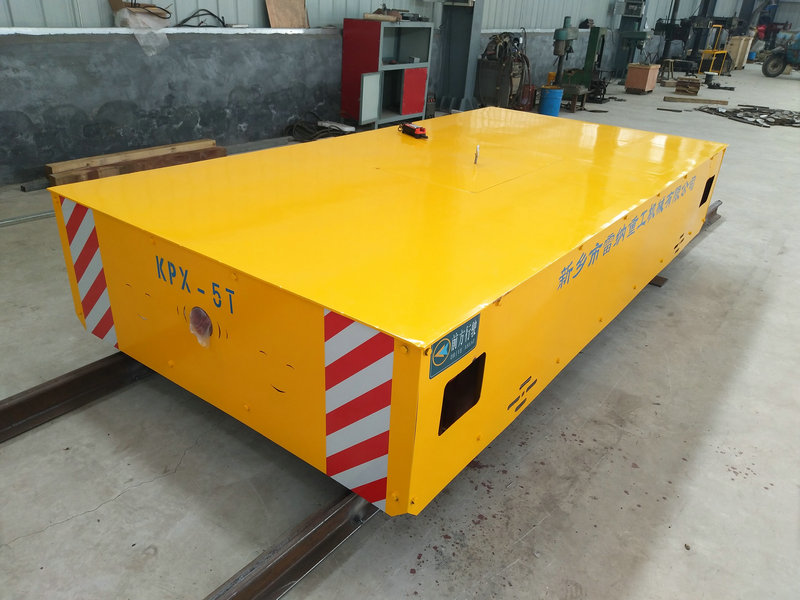 5 Tons Battery Rail Material Transfer Traktorvagn