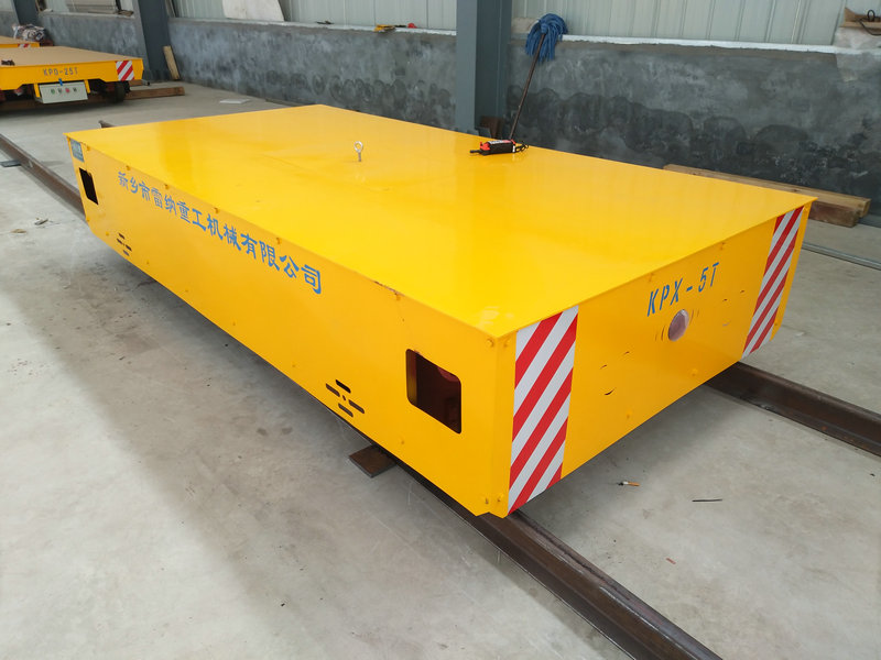 5 Tons Battery Rail Material Transfer Traktorvagn