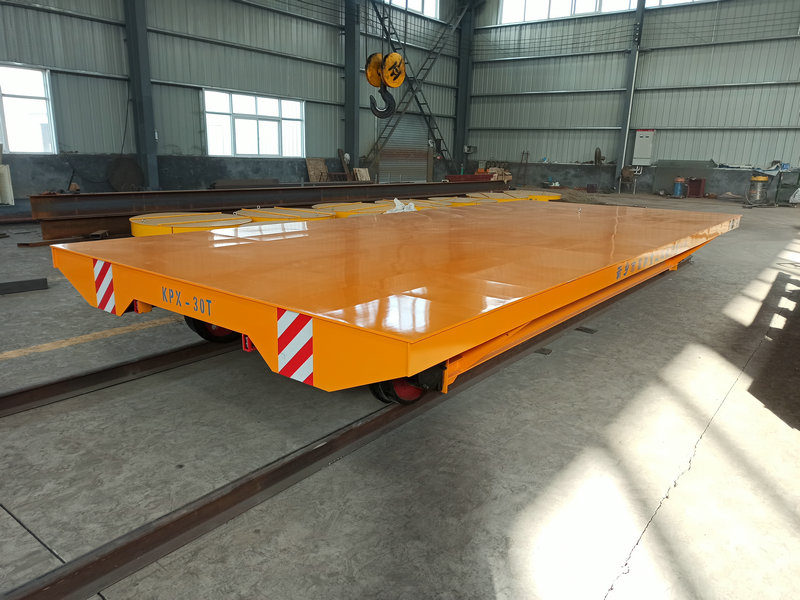 30 Tons Batteri Die Material Rail Transfer Cart