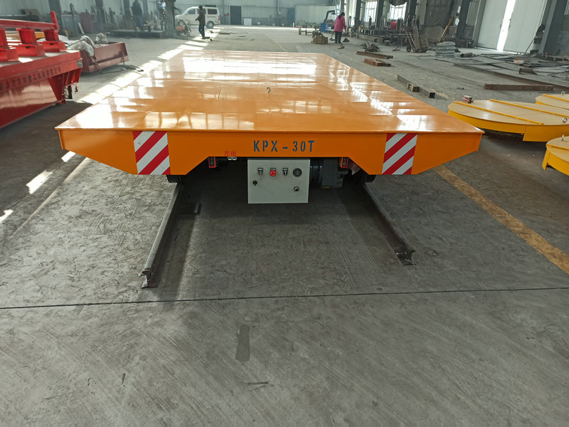 30 Tons Batteri Die Material Rail Transfer Cart