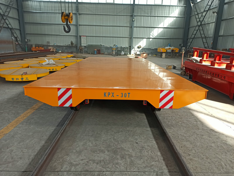 30 Tons Batteri Die Material Rail Transfer Cart