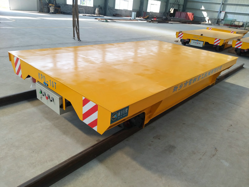 Värmebehandlingsverkstad Low Voltage Rail Electric Transfer Cart