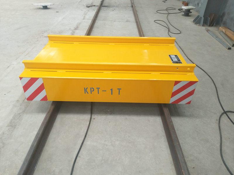Cable Reel Powered Warehouse Flat Car på järnväg med fjärrkontroll
