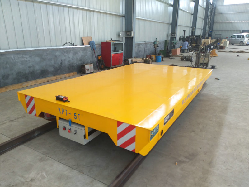 Workshop Track Cable Reel Rail Car Transport 5 Tons Last
