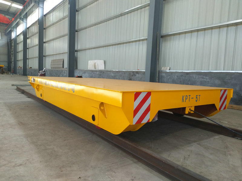 Workshop Track Cable Reel Rail Car Transport 5 Tons Last