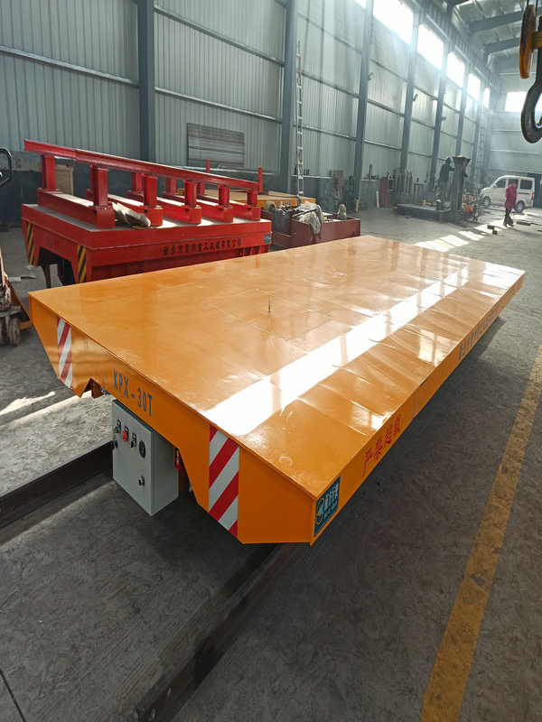 Batteridriven 30 Ton Die och Mold Rail Transfer Cart